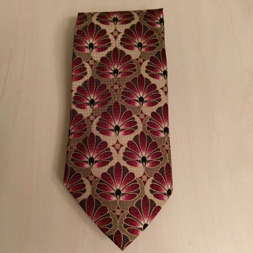 Hunting Horn J.  Riggings 100% Silk Neck Tie 58"